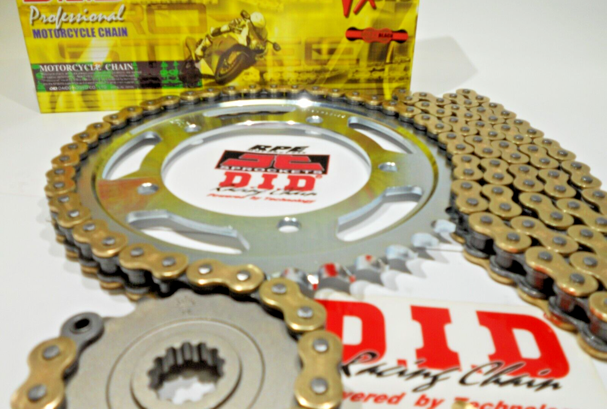 2017-2023 Kawasaki Z650 DID VX3 Gold 520 OEM Chain and Sprockets