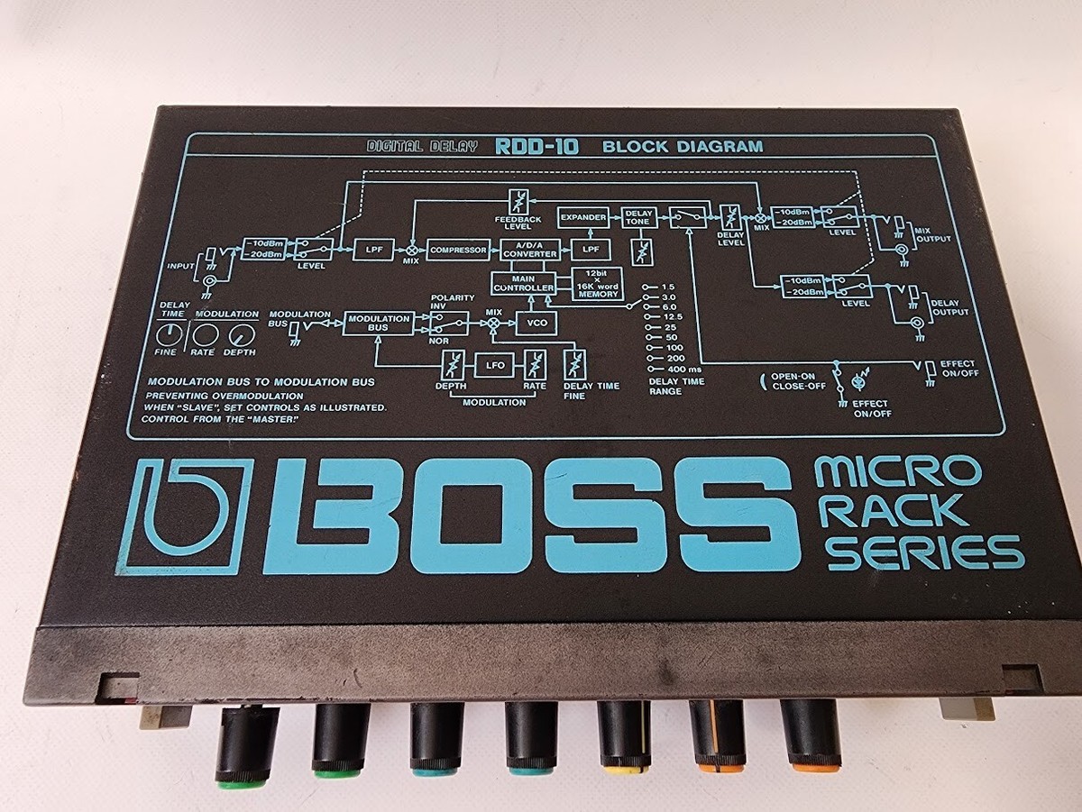最終値下】BOSS Roland RDD-10 DIGITAL DELAY 最終値下】BOSS Roland
