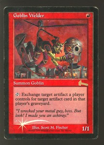MTG ゴブリンの溶接工 Goblin Welder 英語版 4枚セット Goblin Welder