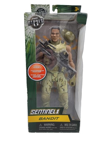 True HEROES Sentinel 1 BANDIT action figure Soldier 12 Inches 2016