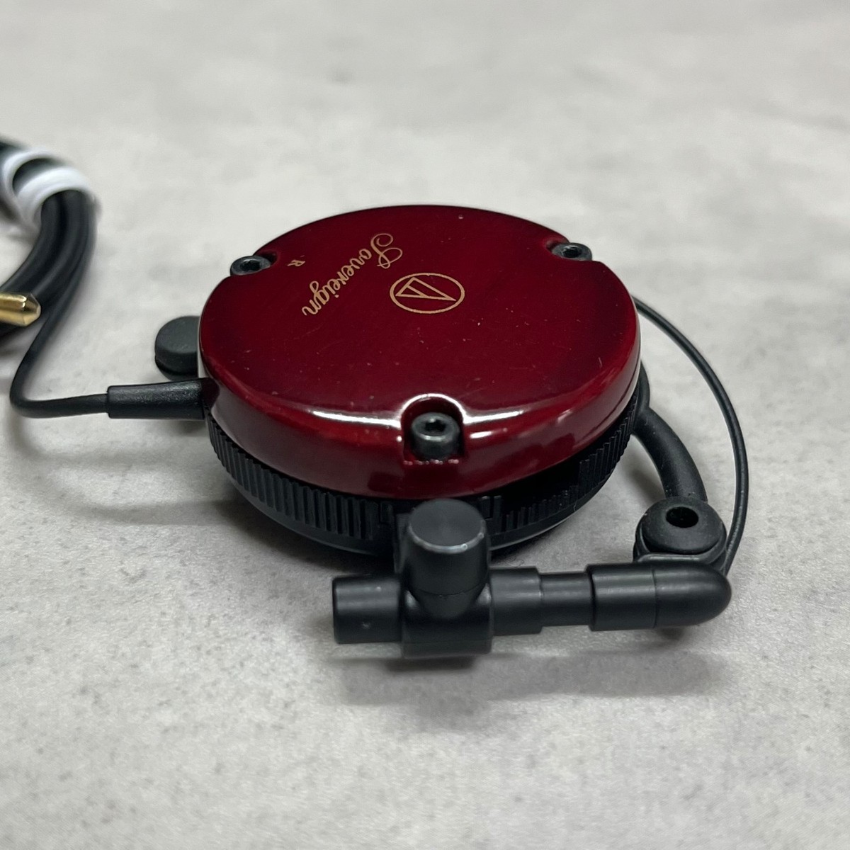 Audio Technica ATH-EW9 Ear Fit Clip-On Headphones Wood Housing