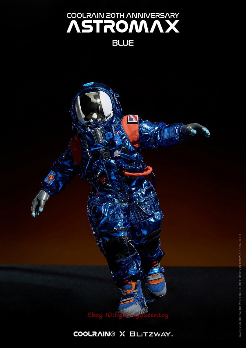 COOLRAIN x BLITZWAY ASTROMAX Astronaut Blue Ver. 1/6 Action Figure