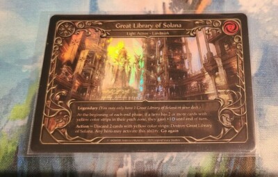 FAB Great Library of Solana Cold Foil
