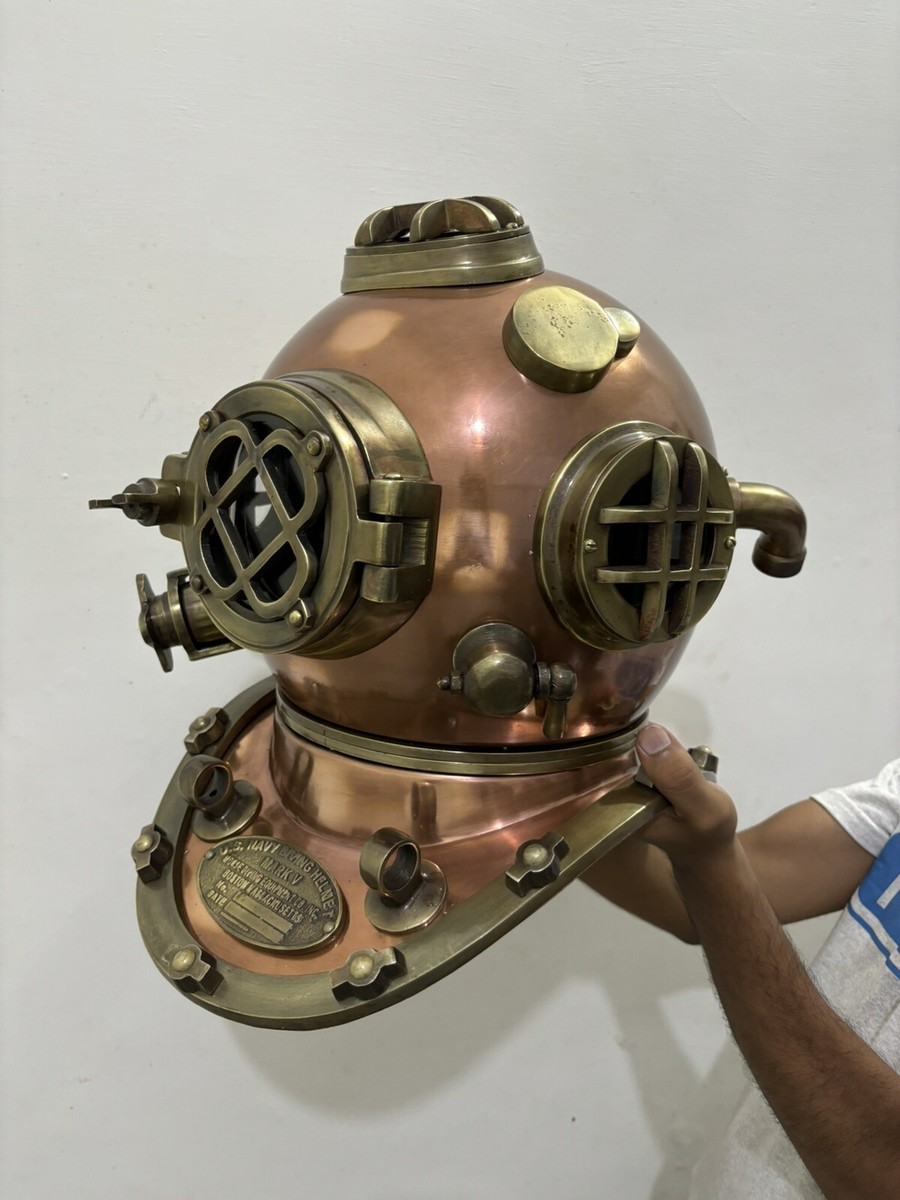 Heavy Diving Helmet New Morse US Navy Mark V Divers Diving Helmet