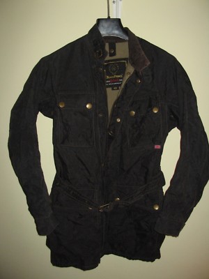 Belstaff Black Prince Weatherproof Women Nylon moto cafe racer