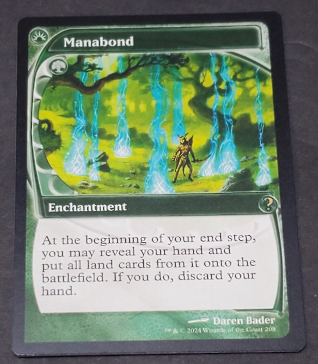 MTG Manabond Future Sight Frame Mystery Boosters 2 MB2 | eBay