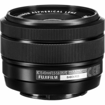 Fujifilm Fujinon XC 15-45mm f/3.5-5.6 XC OIS PZ Lens - Black for