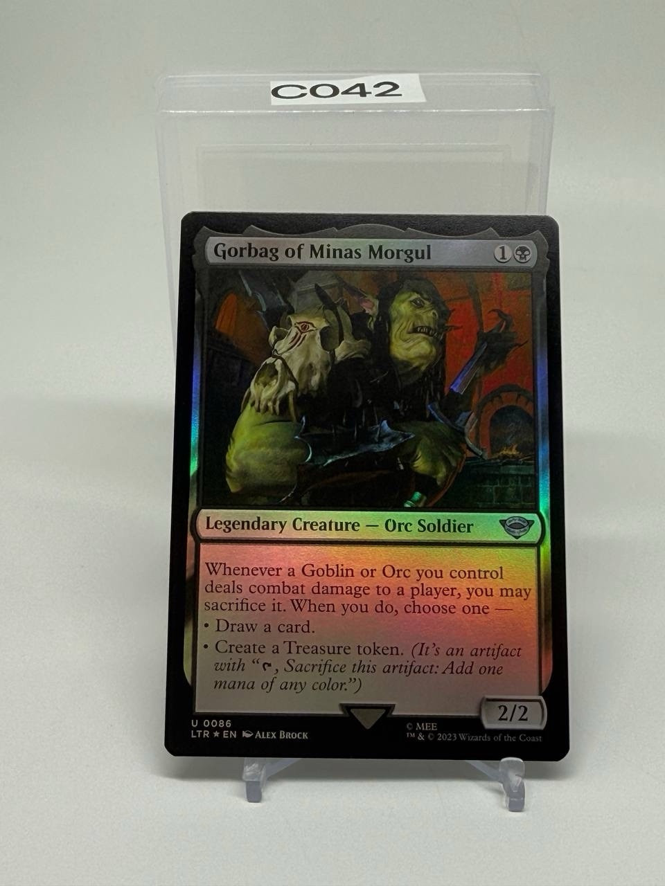 サージfoil】ミナス・モルグル minas morgul 英語版 MTG サージfoil