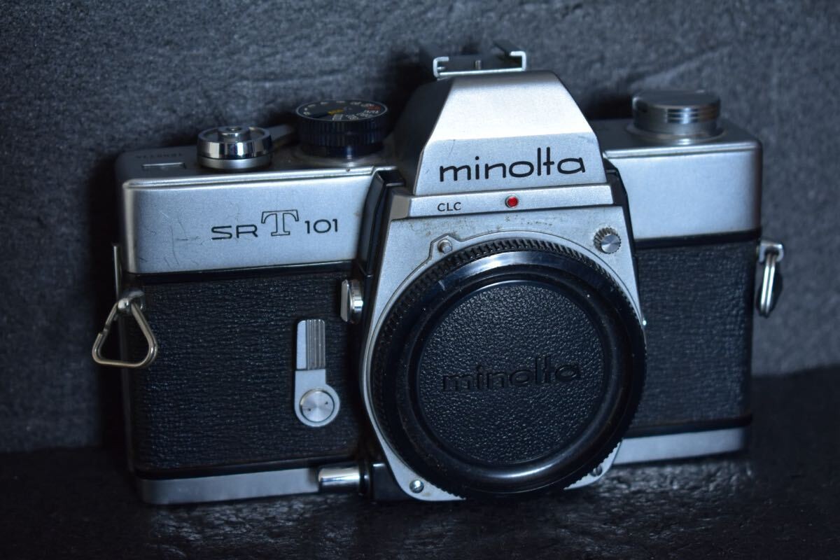 ミノルタ MINOLTA SRT-101 メーター動作品 単焦点レンズ付き