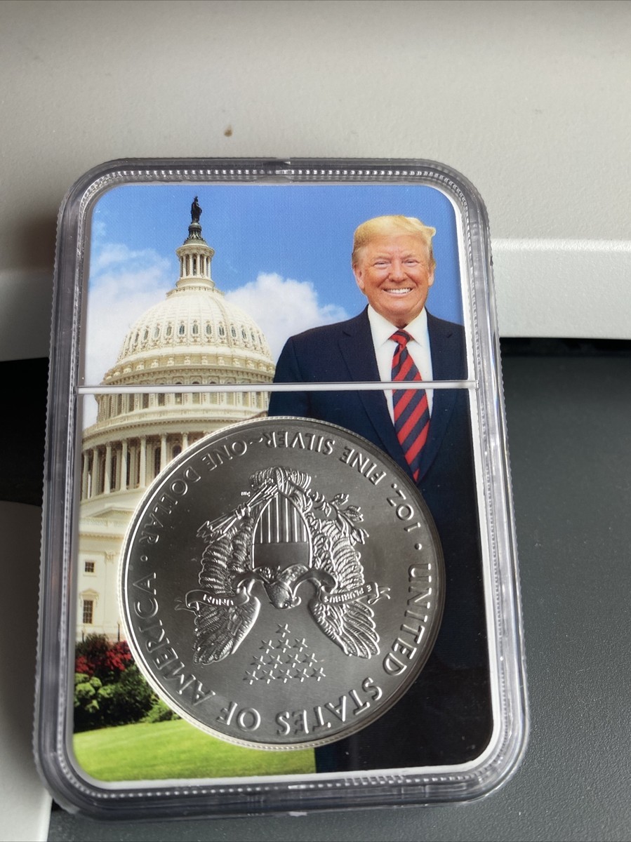 2020 アメリカ イーグル シルバー トランプ 銀貨 NGC MS70 FDI