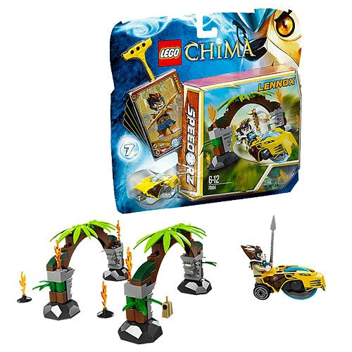 LEGO CHIMA LENNOX Jungle Gate Building Toy 81 PCS 70104