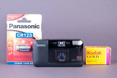 Konica A4 Big Mini Point & Shoot Film Camera | eBay