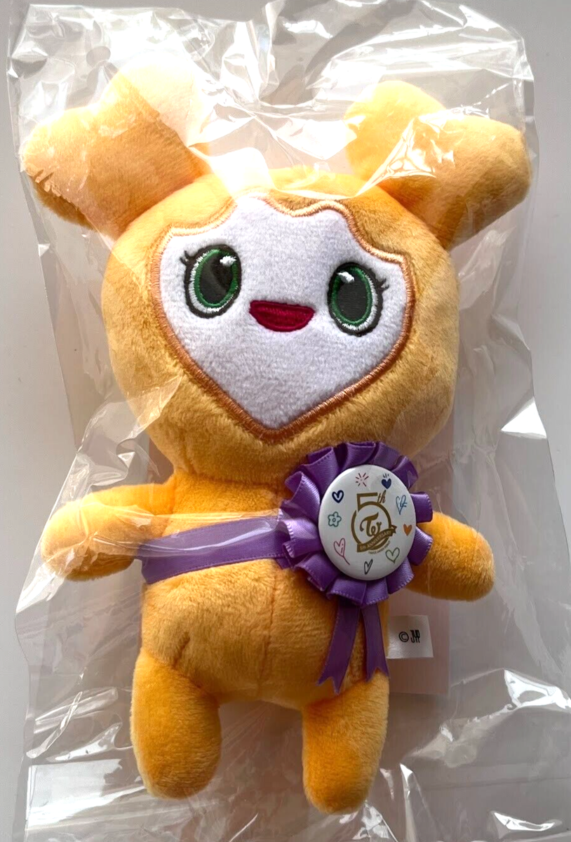 TWICE JIHYO Jively Lovely Rosette Batch Plush Doll Celebrate POP