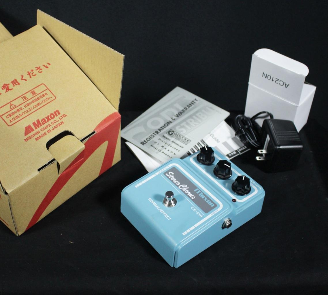Maxon Vintage Series CS550 Stereo Chorus Pedal - NEW! - W/Box