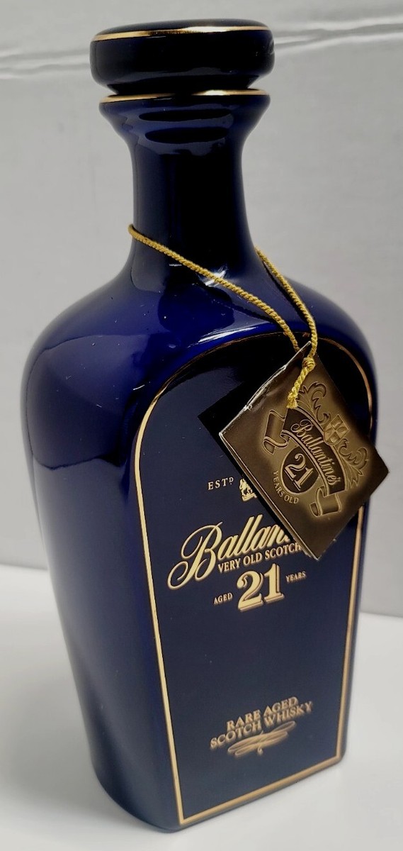 Ballantine's Scotch Whisky Very Old Scotch Whisky Aged 21 Yrs