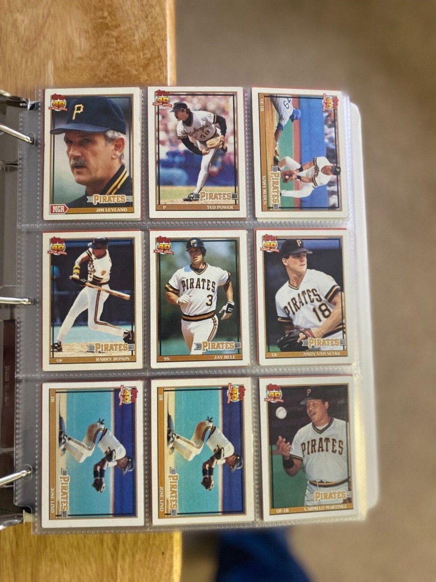 ゲームセンター・ゲームカード topps 40 years of baseball cards 1991