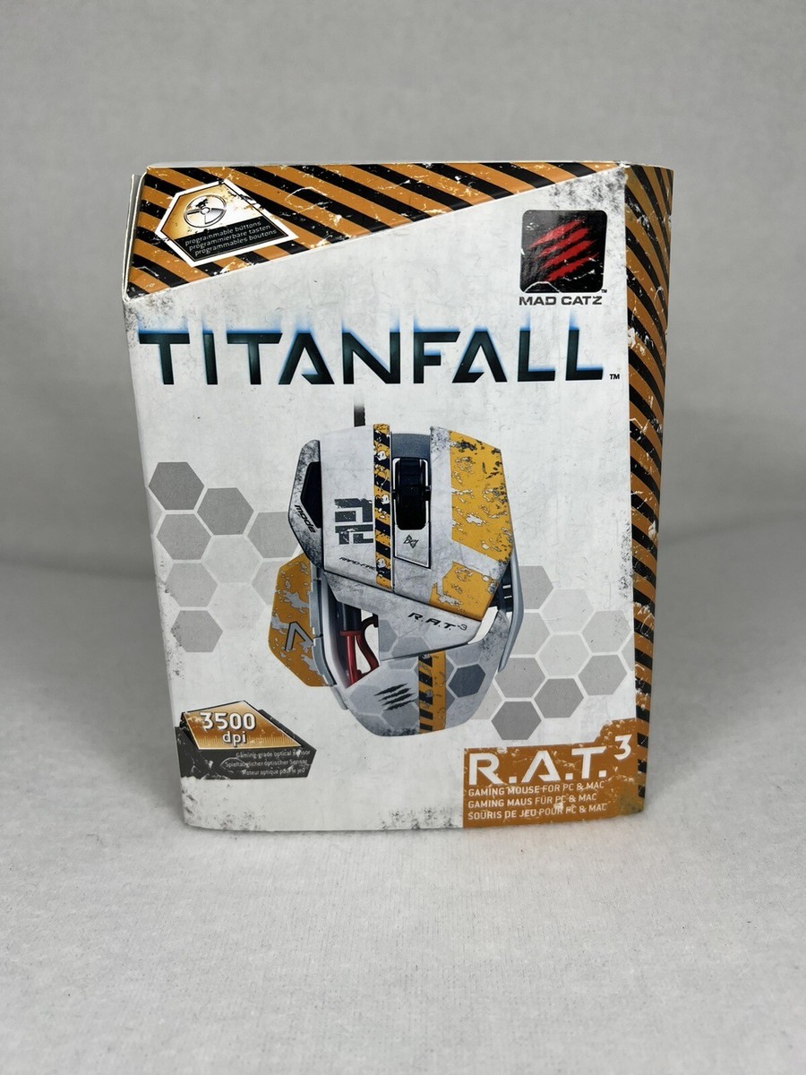 Mad Catz R.A.T 3 TitanFall Collector's Edition Gaming Mouse RARE