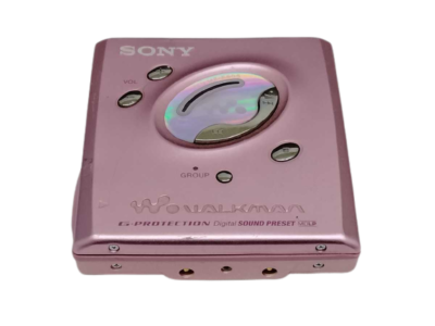 Sony MZ-E505 Walkman Portable MD Player | Pink | MiniDisc Player