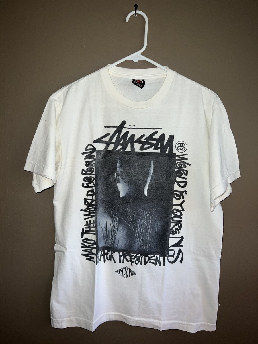 Stussy x Nas T Shirt Rare Classic Tee Size Medium | eBay