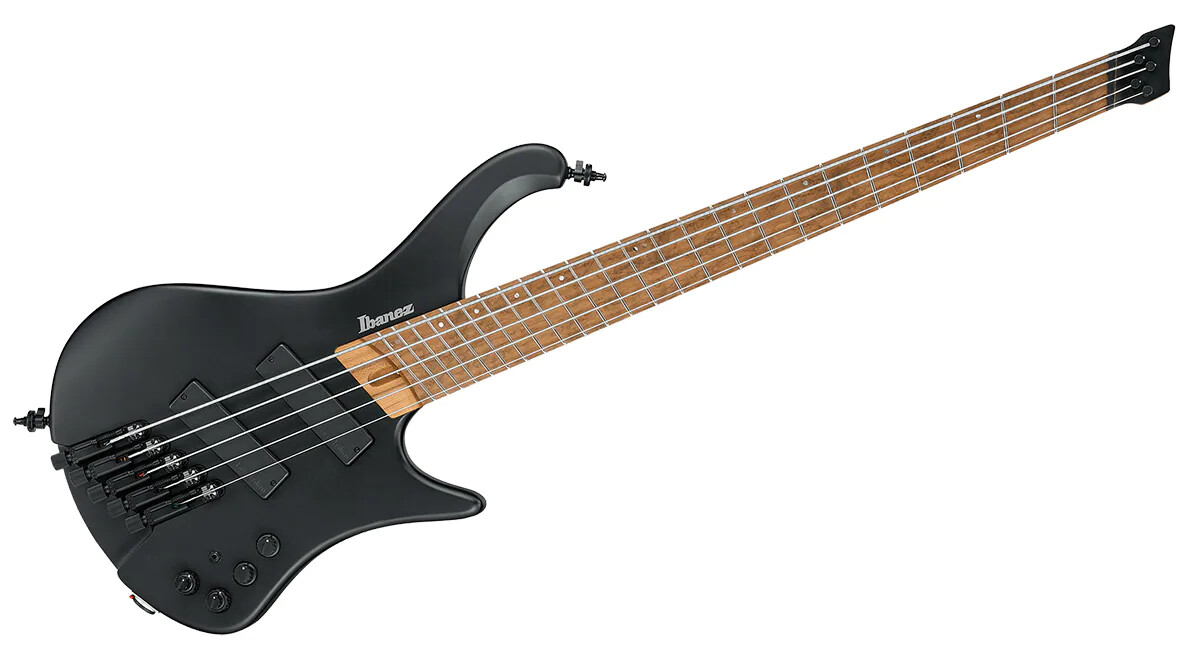 Ibanez EHB1005MS-BKF Black Multi-Scale Headless Bass Guitar 5