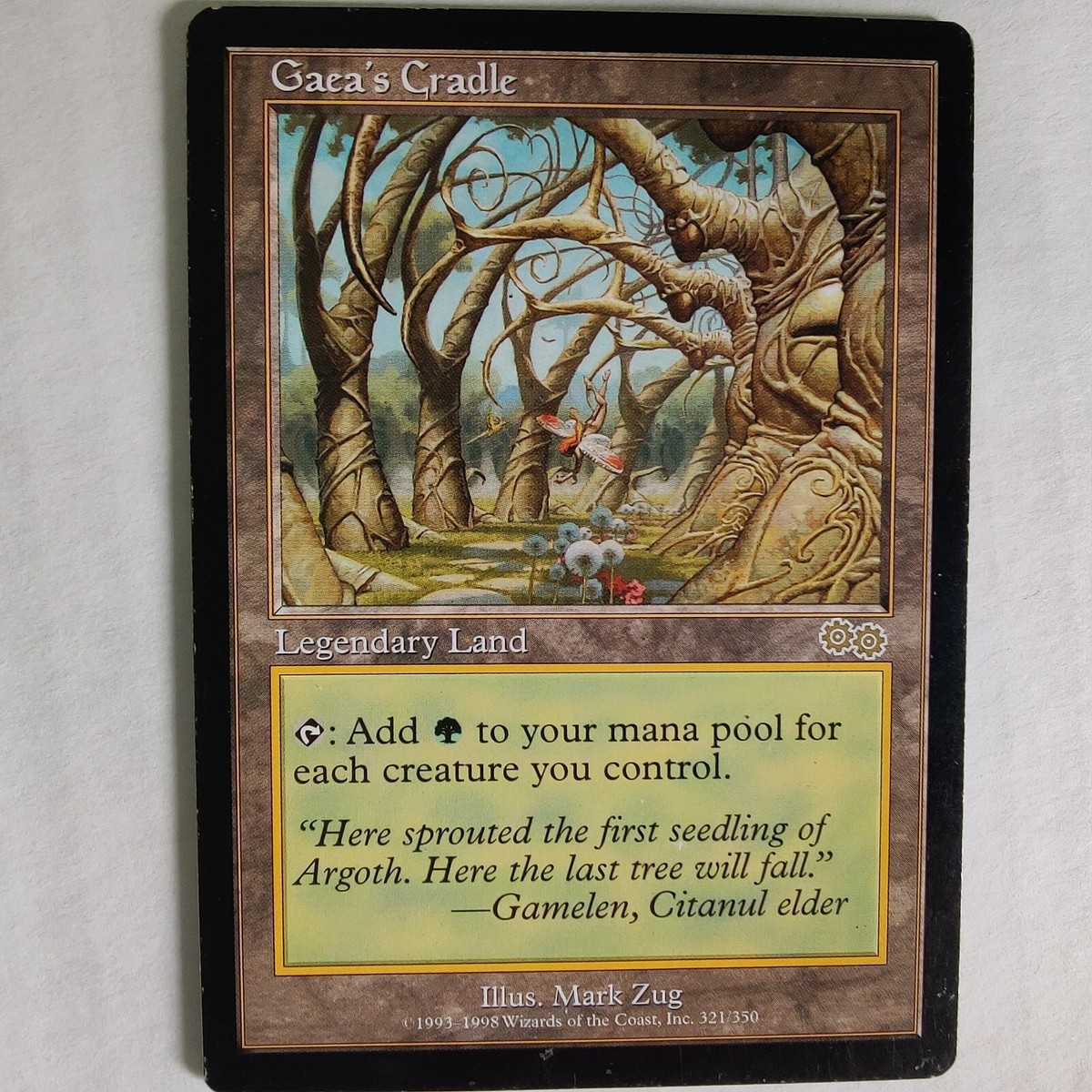 Gaea's Cradle - SP - Urza's Saga USG - MTG | eBay