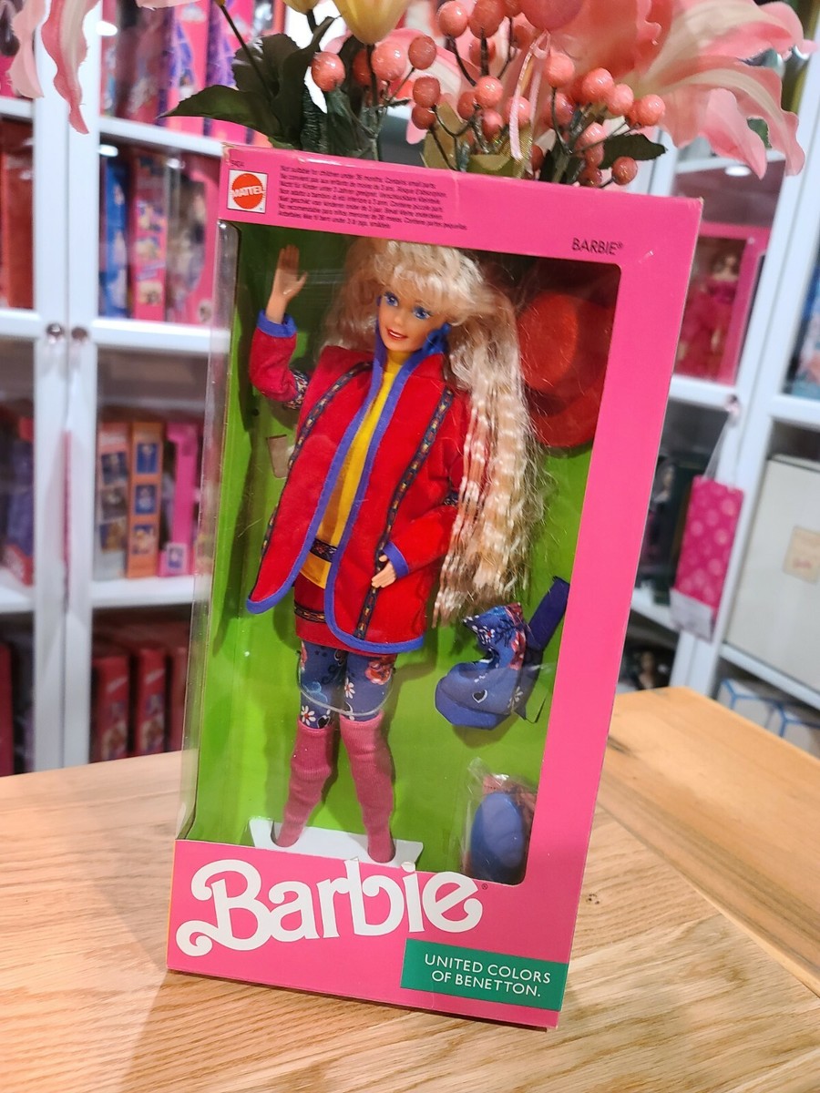 NEW! 1990 UNITED COLORS OF BENETTON BARBIE | eBay