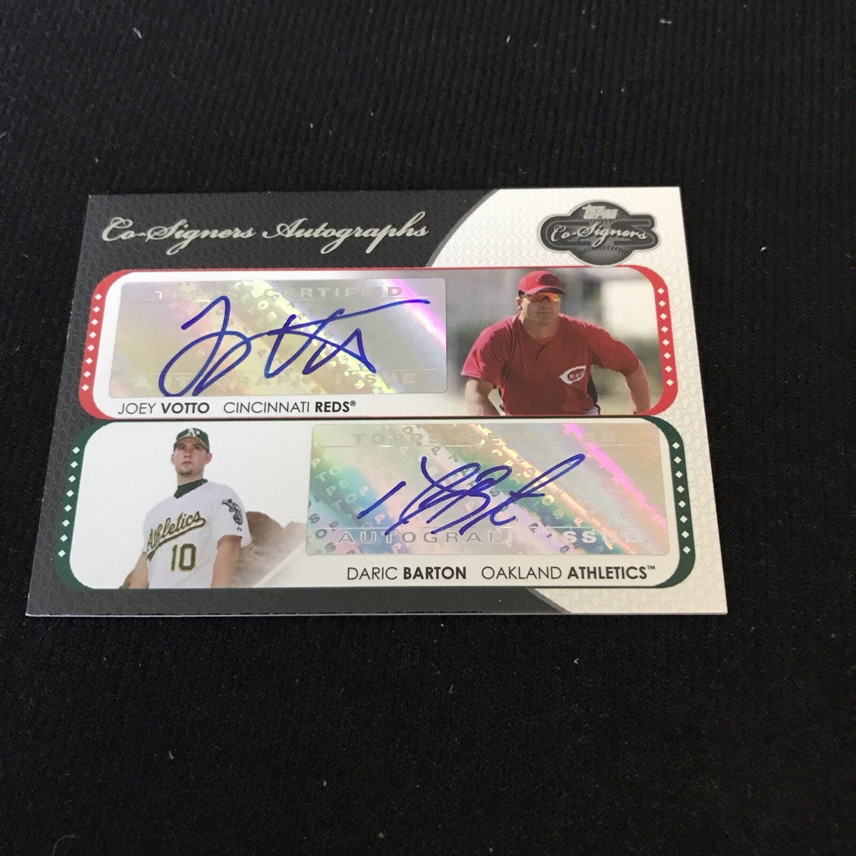 TOPPS COーSIGNERS autograph TOPPS COーSIGNERS autograph