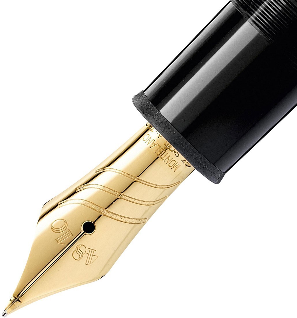 Montblanc 149 Meisterstück Calligraphy Fountain Pen (Curved Nib