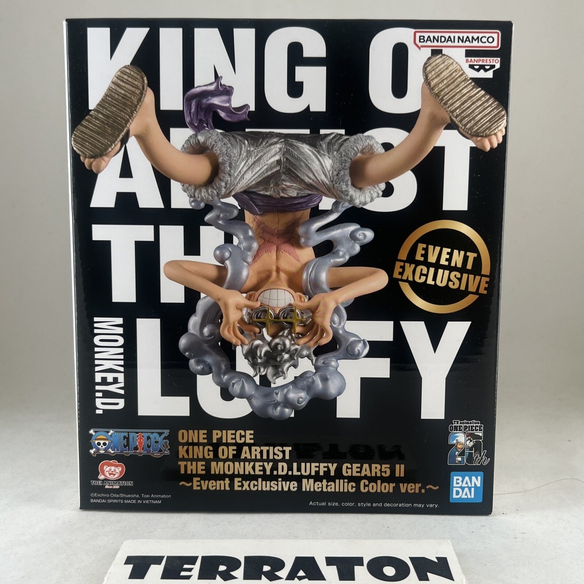 One Piece King of Artist Monkey D. Luffy Gear 5 Metallic Event