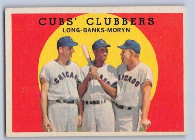 1959年 TOPPS CUBS CLUBBERS #147 PSA 7 1959 Topps Cubs Clubbers