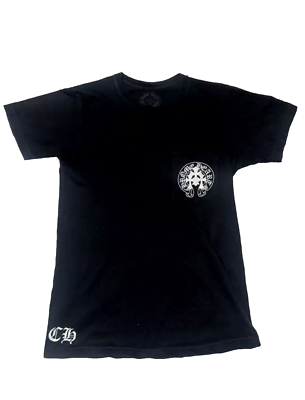 CHROME HEARTS Tシャツ Chrome Hearts Neck Logo T-Shirt Black Men's - US