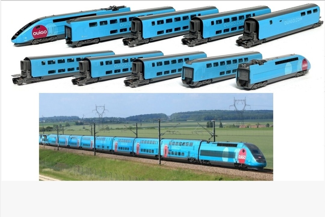 KATO OUIGO ウィゴー 10両セット 10-1763 Nゲージ A&B カトー OUIGO