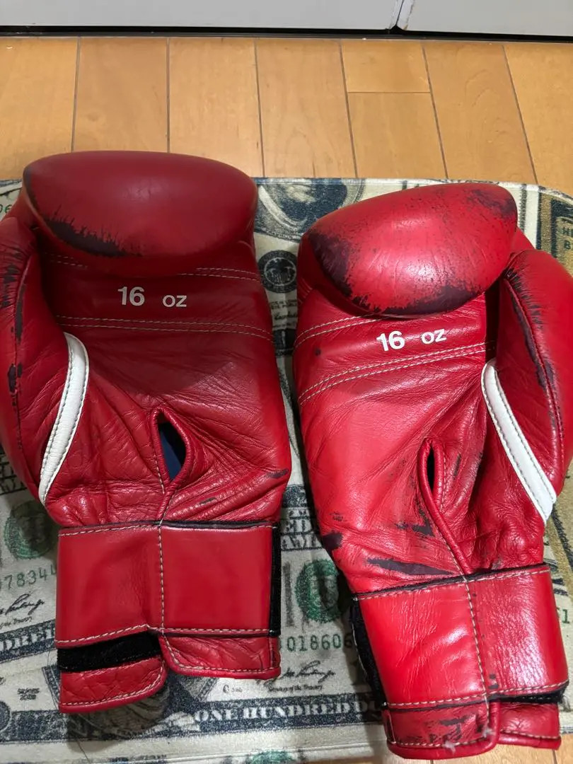 KENMAX】 （ツユちゃん）ボクシンググローブ 赤 8~16oz KENMAX