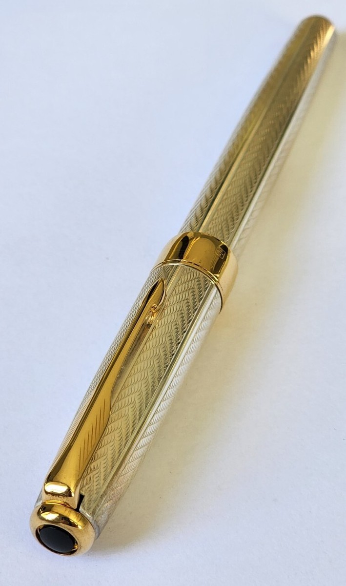 Parker Sonnet France A Fougere 925 Sterling Silver Fountain Pen