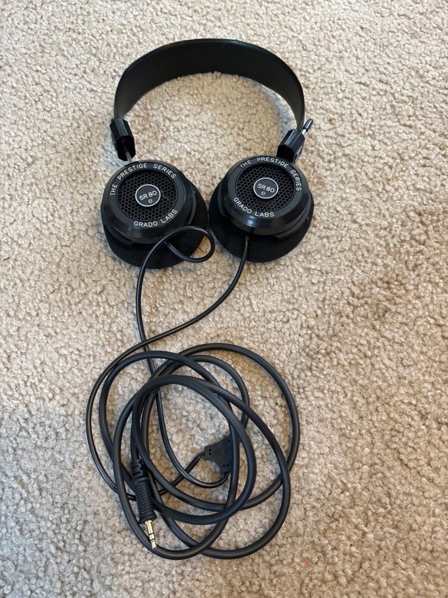 Grado Labs The Prestige Series SR80-e Black Headphones Tested