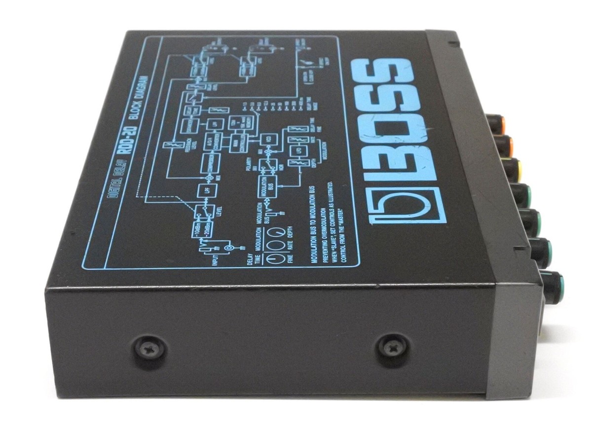 ギター BOSS DIGITAL DELAY RDD-20 + PSA-100P BOSS DIGITAL DELAY RDD