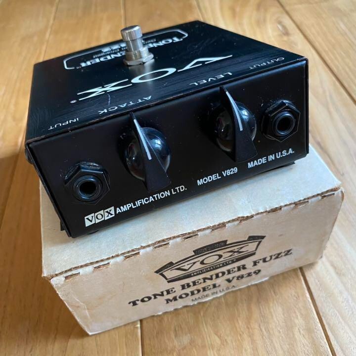 VOX V829 TONE BENDER fuzz エフェクタービンテージ