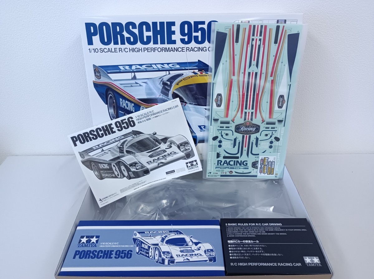 TAMIYA 1/10 RC Porsche 956 Racing Car Model Kit 47508 Japan | eBay