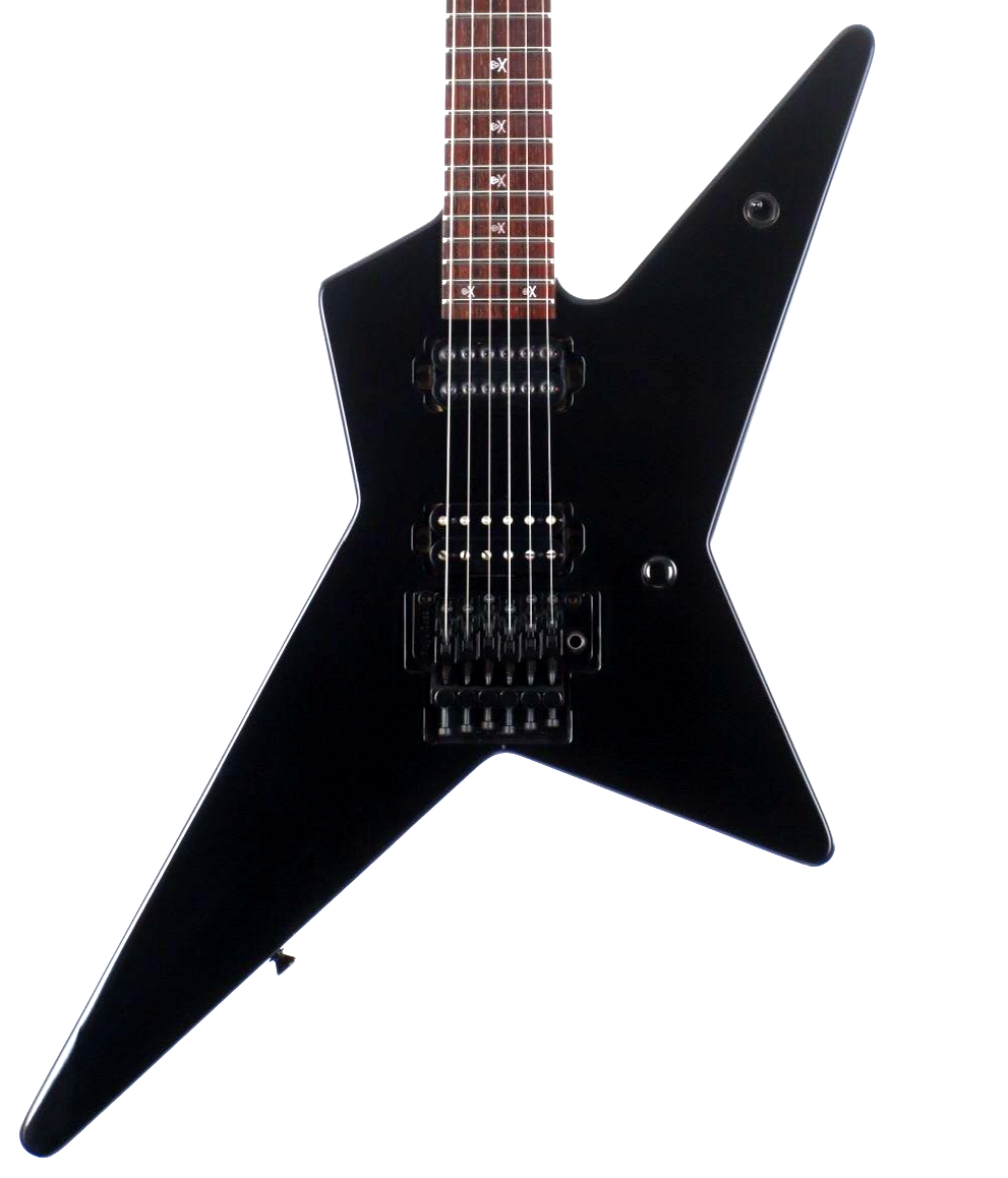 Edwards by ESP E-AS 105SM Anchang Star Black Electric Guitar Made