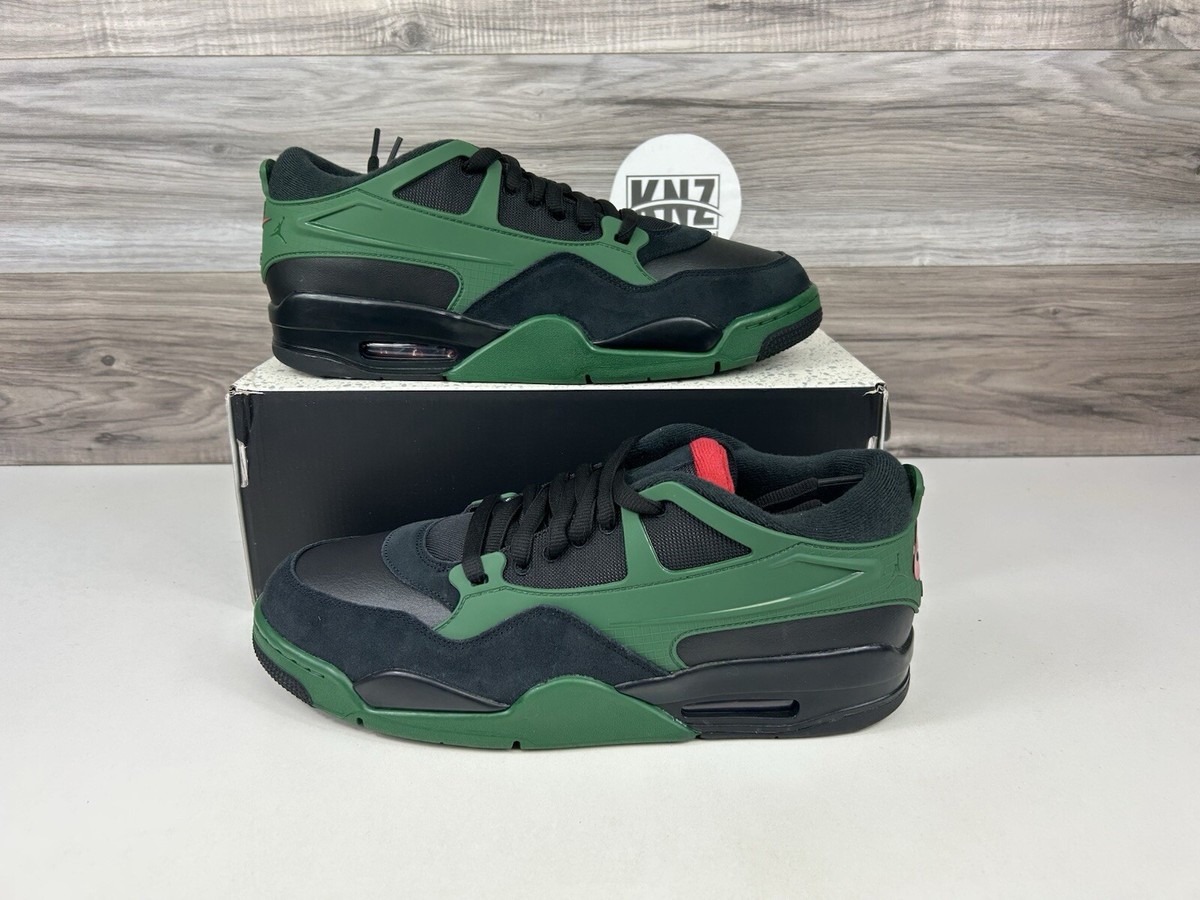 Nike Air Jordan 4 RM Black Gorge Green Red 'Celtics' FQ7939 003