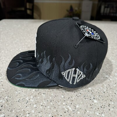 KTHLA Kill The Hype - LA Tonal Flame Fitted Cap - Black - sz 7