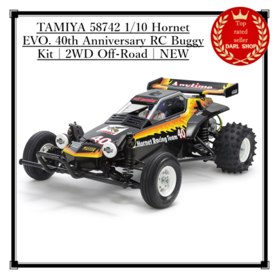 TAMIYA 58742 1/10 Hornet EVO. 40th Anniversary RC Buggy Kit | 2WD