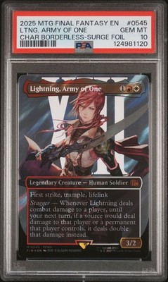 マジック：ザ・ギャザリング Lightning, Army of One (FFXIII)foil MTG