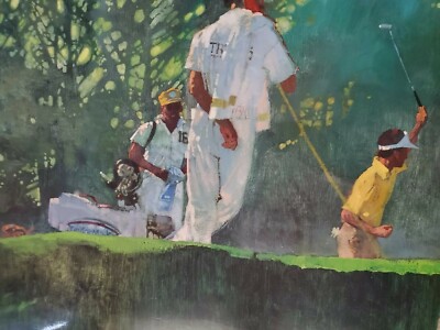 Taylor Made Golf Poster - Bernie Fuchs - The Art of Golf Poster