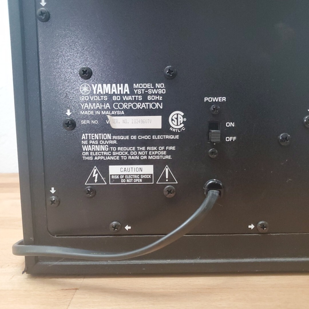 YAMAHA YAMAHA YST-SW90 サブウーファー ヤマハ YST-SW90 スーパー