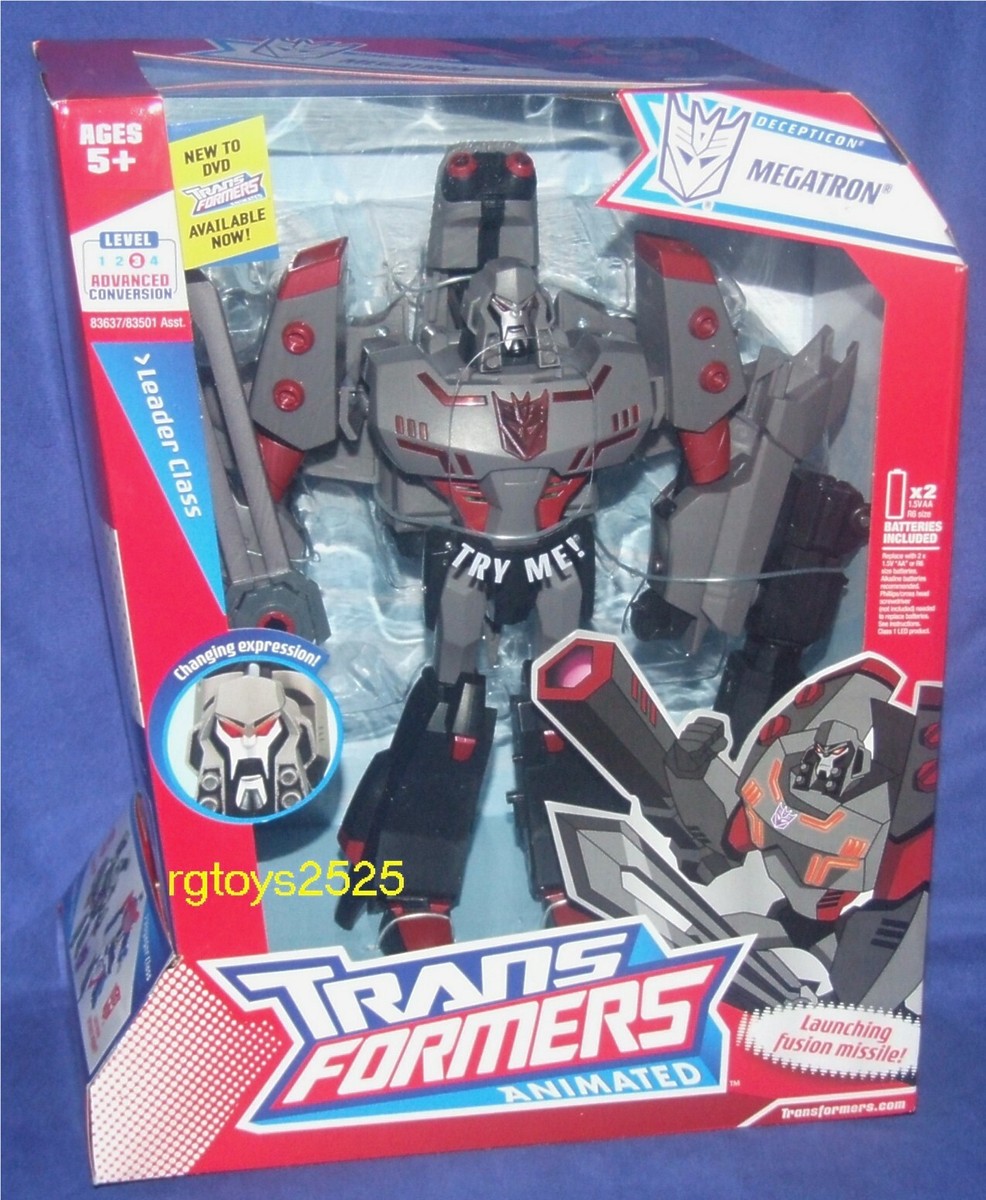 Transformers Leader Class Animated Megatron Electronic New Factory