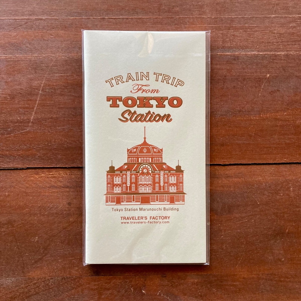 TRAVELER'S FACTORY Tokyo Station Exclusive Product Notebook