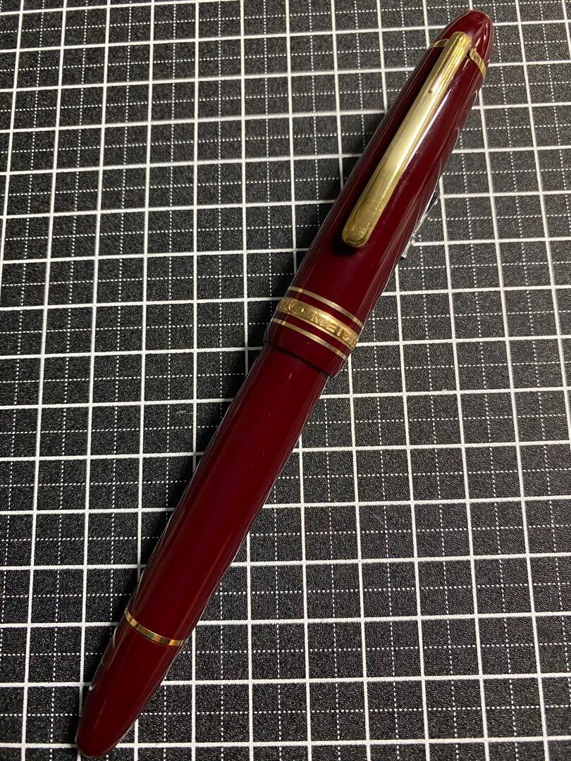 MONTBLANC Meisterstuck 146 Bordeaux fountain pen B | eBay