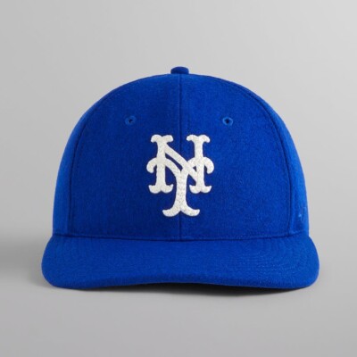 Kith '47 New York Mets Stem Stitch Franchise LS Cap Fitted Hat