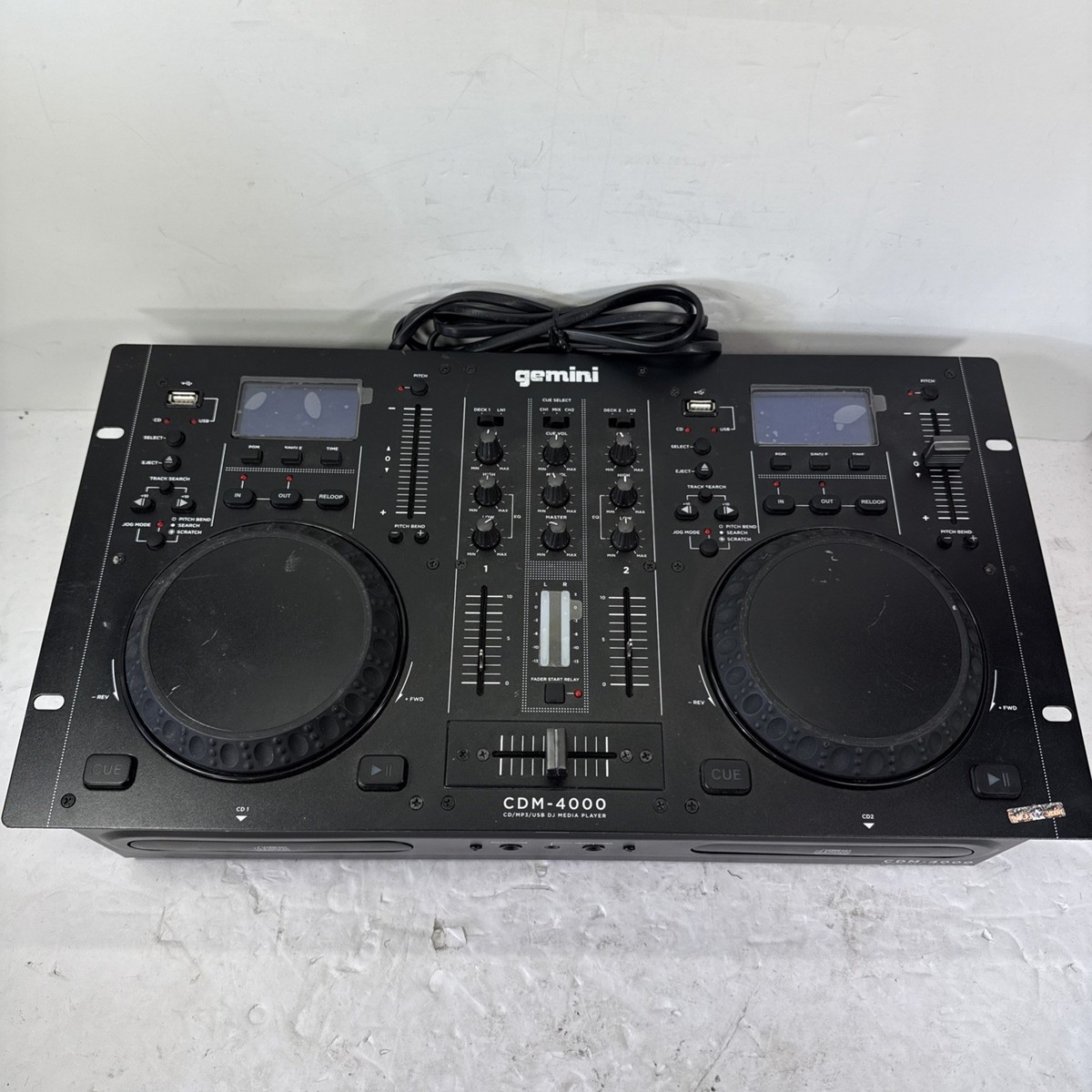 Gemini CDM-4000 DJメディアプレーヤー CDM-4000 USB, MP3/CD DJ Media